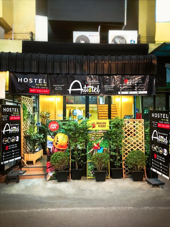 Artistel (Adults Only) Vandrarhem Chiang Mai Exteriör bild